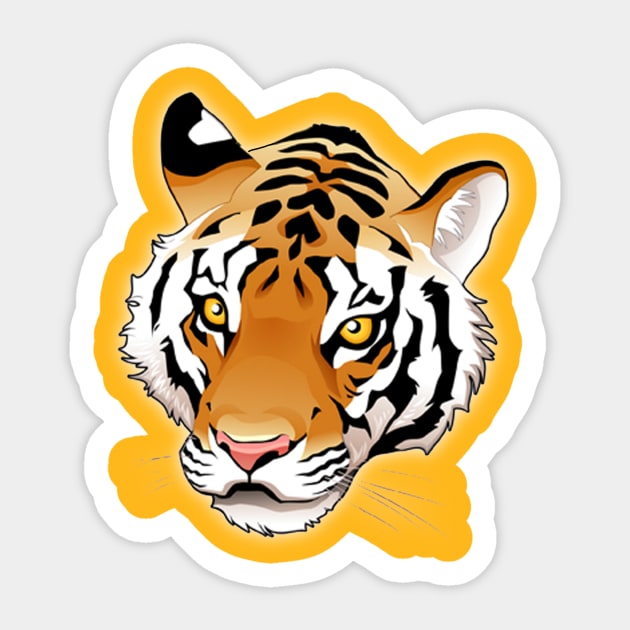 Tiger Totem Sticker by ShineYourLight